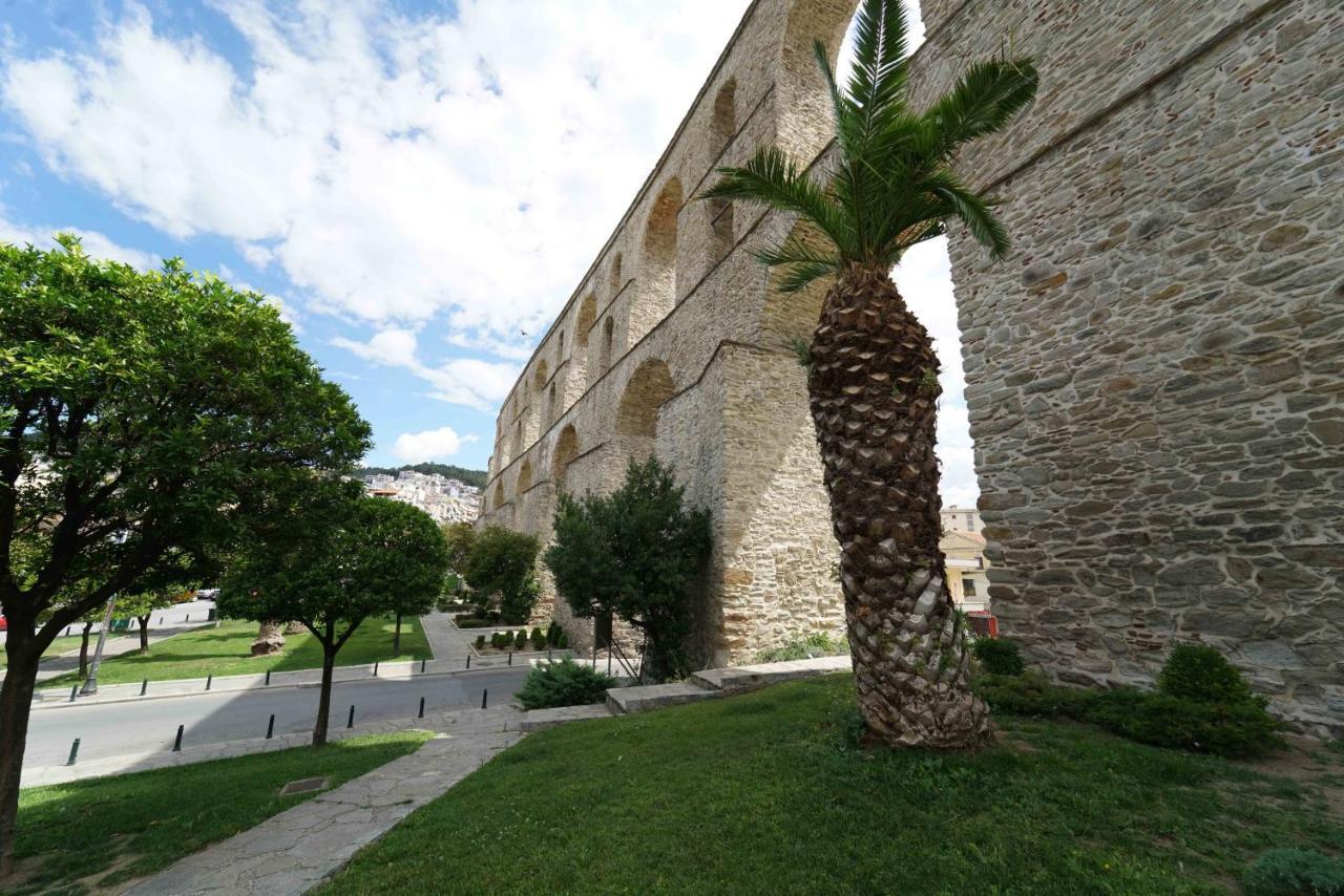 Apartment With Balcony And Parking Kavala Exterior foto