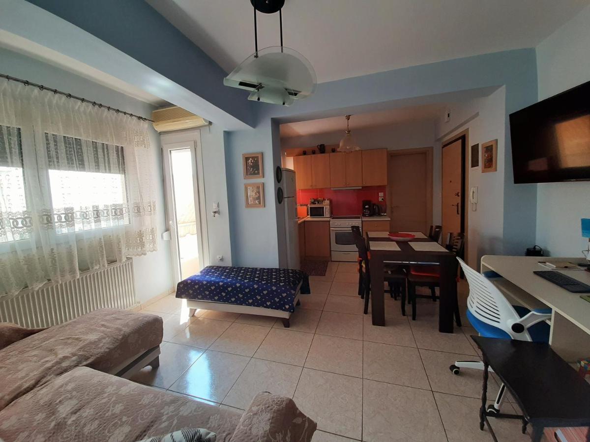 Apartment With Balcony And Parking Kavala Exterior foto